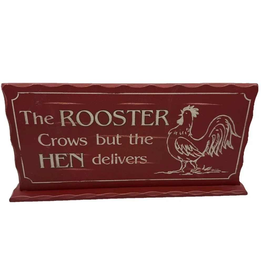 Wood Plaque Farmhouse 